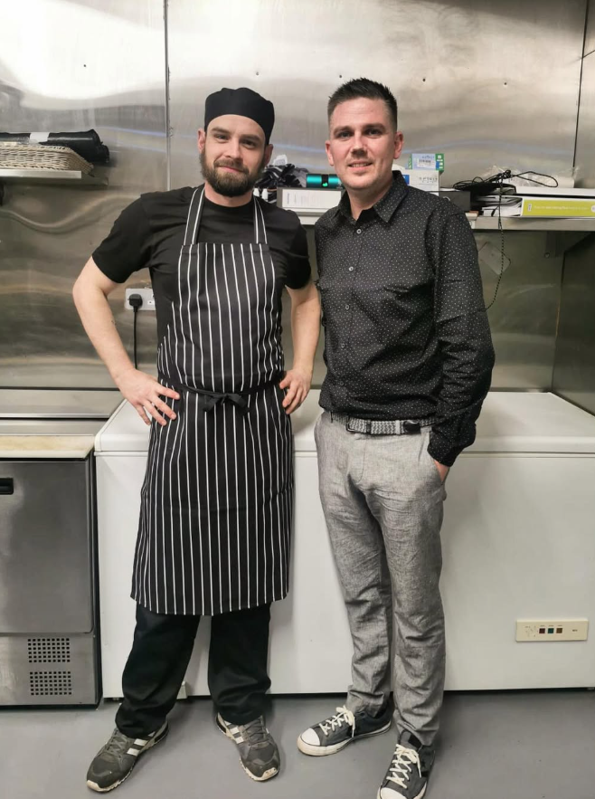 Conor and Declan, who run The 19th Bar and Restaurant